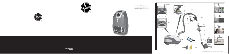 Imagen de la primera página del manual del dispositivo HE710HM 021