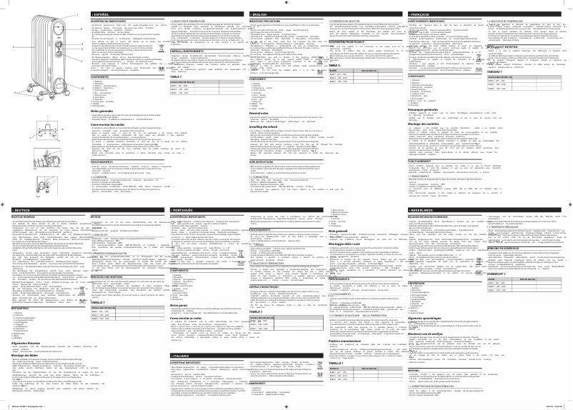 Imagen de la primera página del manual del dispositivo RA8019