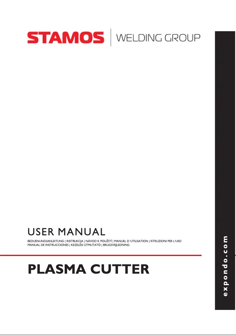 Imagen de la primera página del manual del dispositivo S-PLASMA 60U