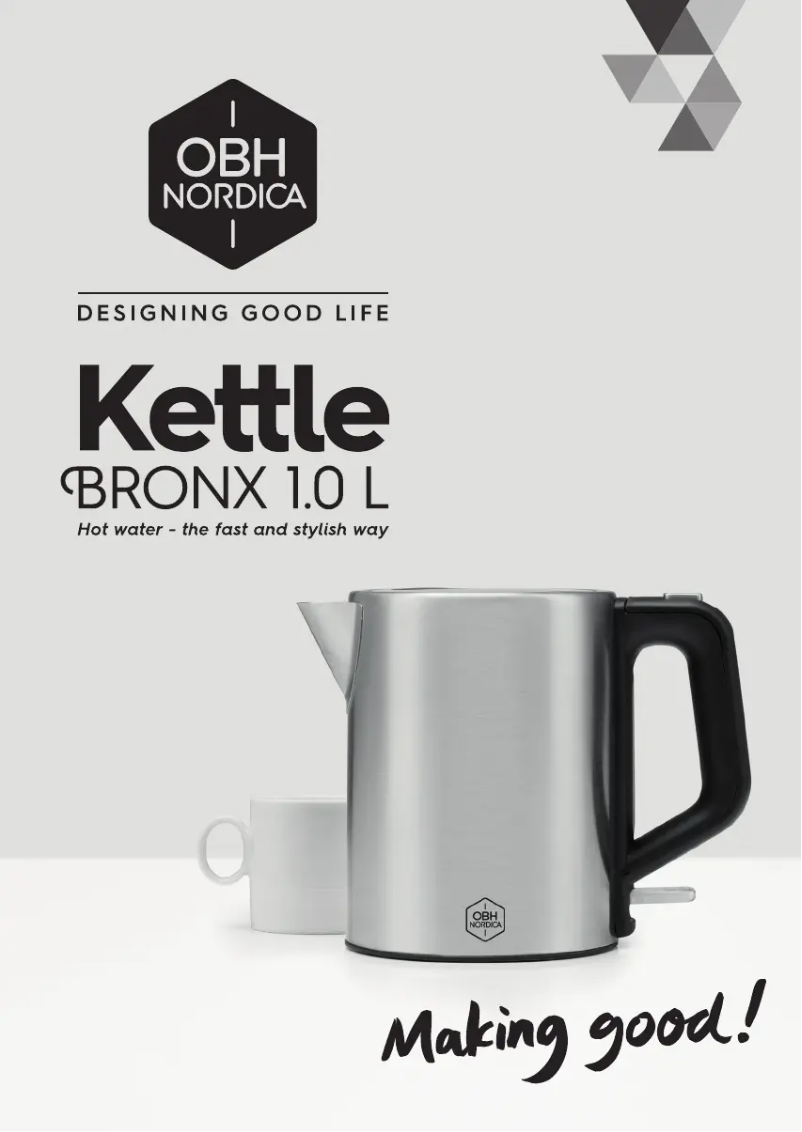 Imagen de la primera página del manual del dispositivo Bronx 6419