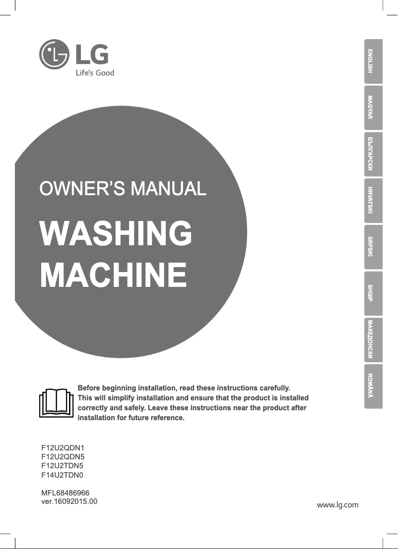 Imagen de la primera página del manual del dispositivo F14U2TDN0