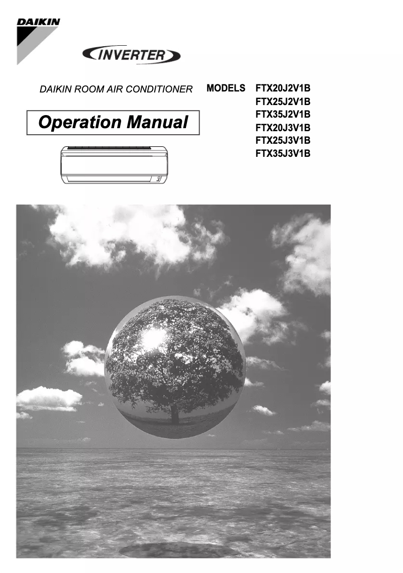 Imagen de la primera página del manual del dispositivo FTX25J3V1B