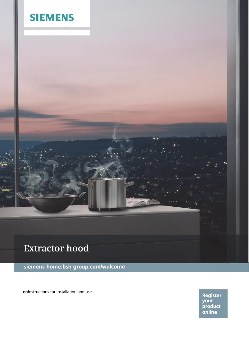 Página nº 1 - Guía de instalación Siemens LC97FVV60