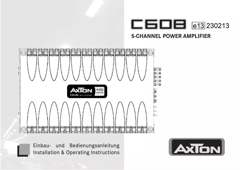 Imagen de la primera página del manual del dispositivo C608