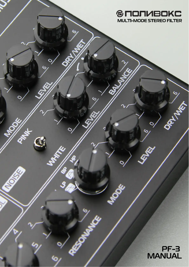 Página 1 del manual Manual de usuario ELTA Music Polyvox PF-3