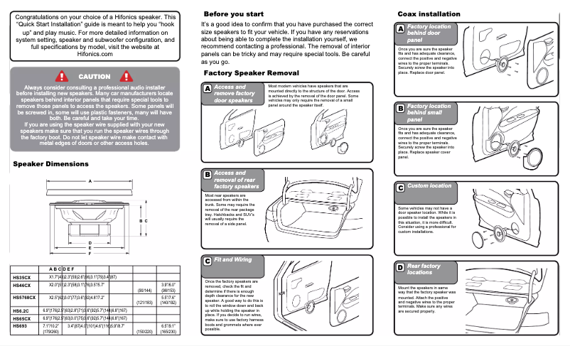 Imagen de la primera página del manual del dispositivo Hercules HS35CX