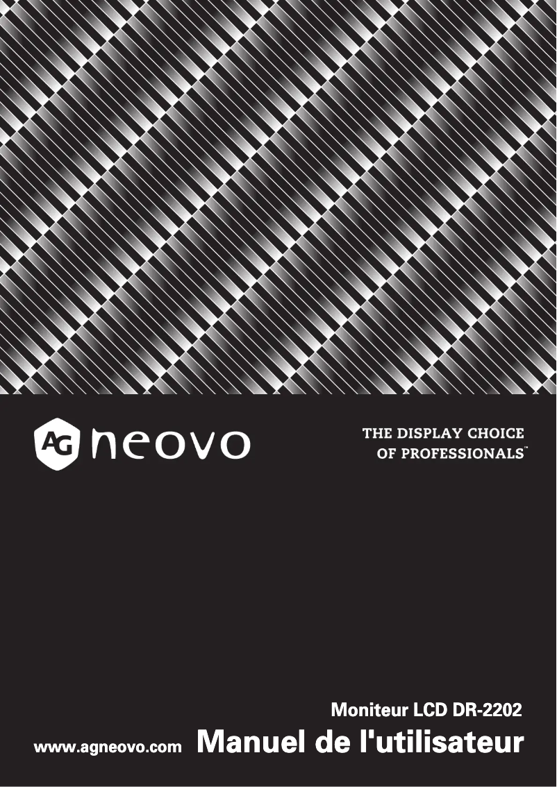 Imagen de la primera página del manual del dispositivo DR-2202