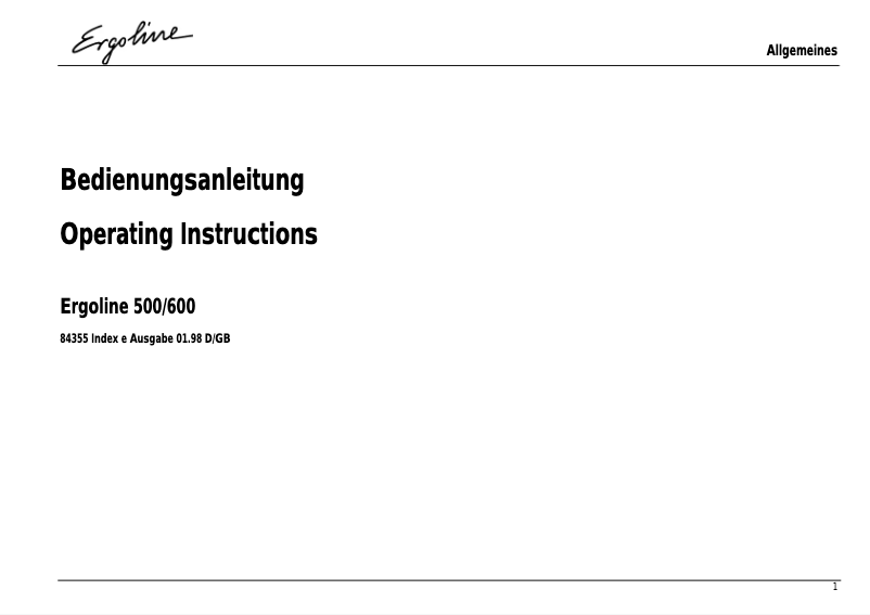 Imagen de la primera página del manual del dispositivo 500