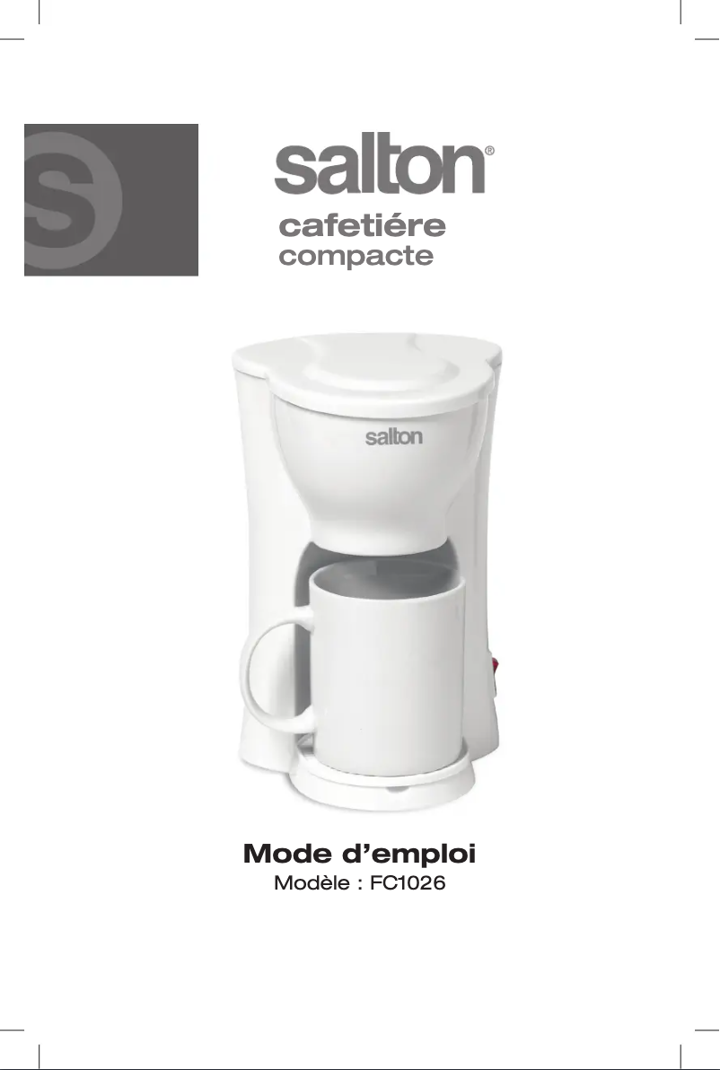 Imagen de la primera página del manual del dispositivo FC1206