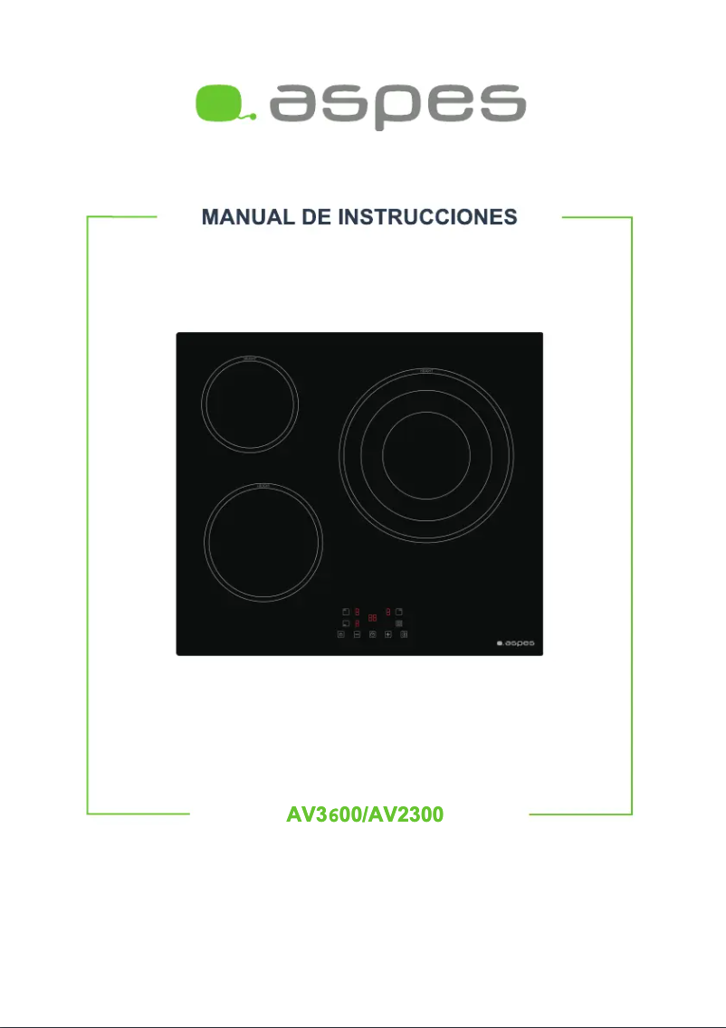 Imagen de la primera página del manual del dispositivo AV2300