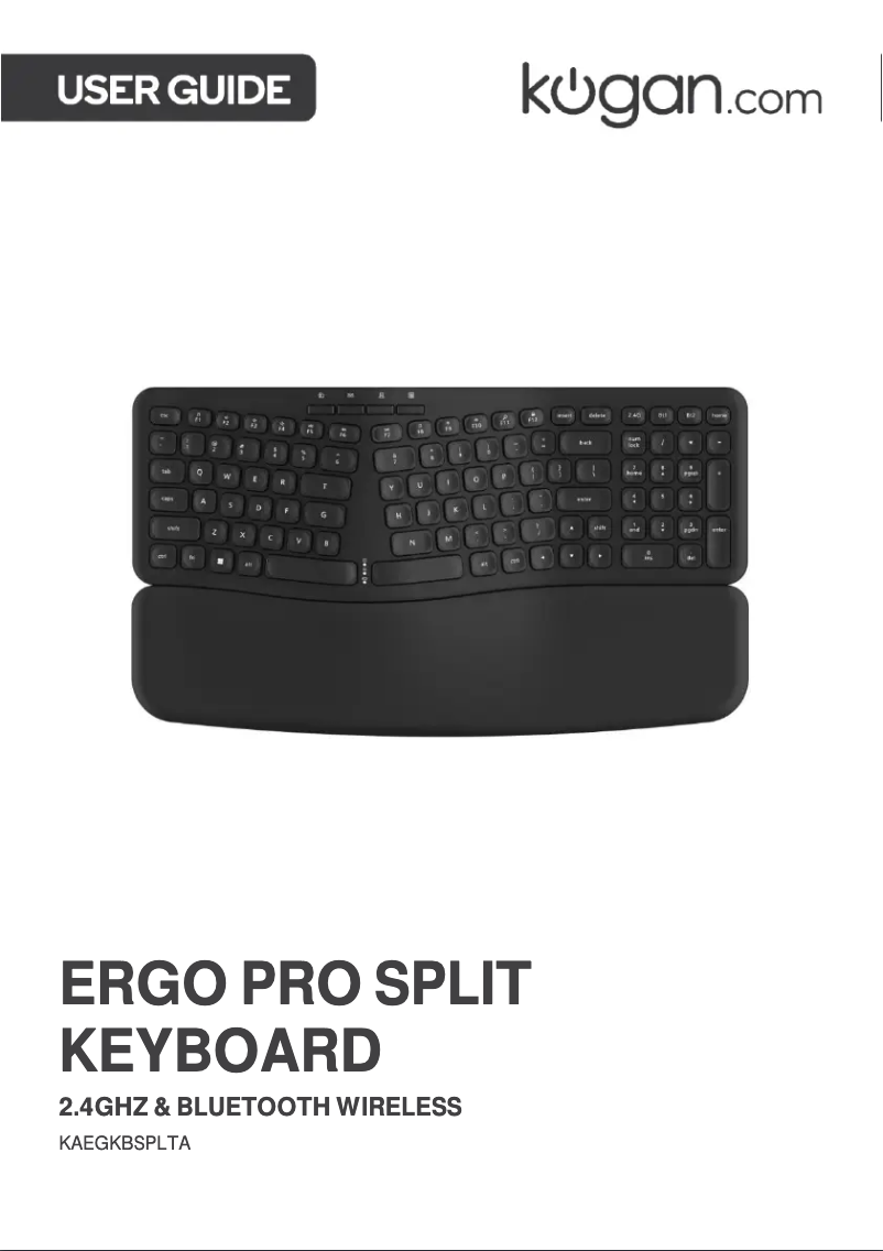 Página 1 del manual Manual de usuario Kogan KAEGKBSPLTA