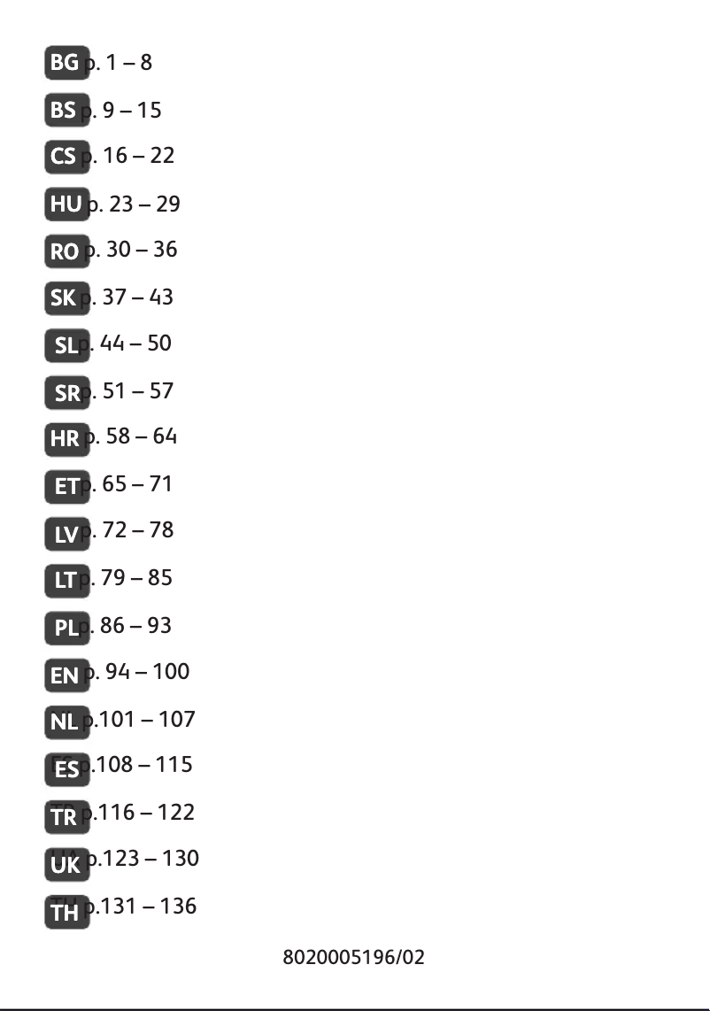 Página 1 del manual Manual de usuario Tefal Perfectmix+ BL81G8