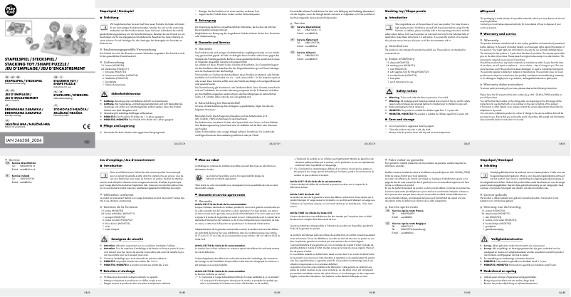 Imagen de la primera página del manual del dispositivo HG06730