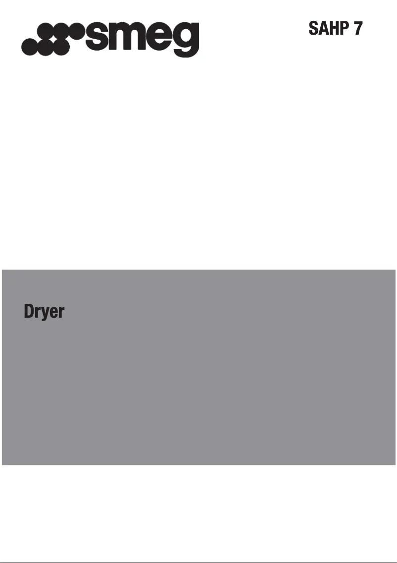 Página 1 del manual Manual de usuario Smeg SAHP 7