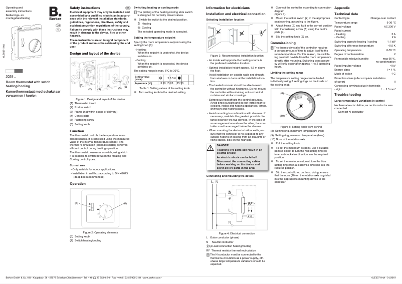 Imagen de la primera página del manual del dispositivo 20297104