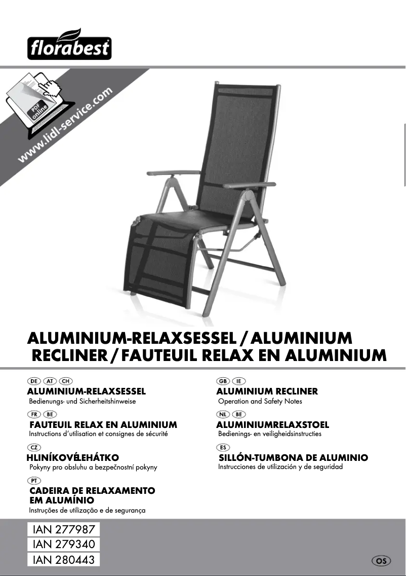 Página 1 del manual Manual de usuario Florabest IAN 280443