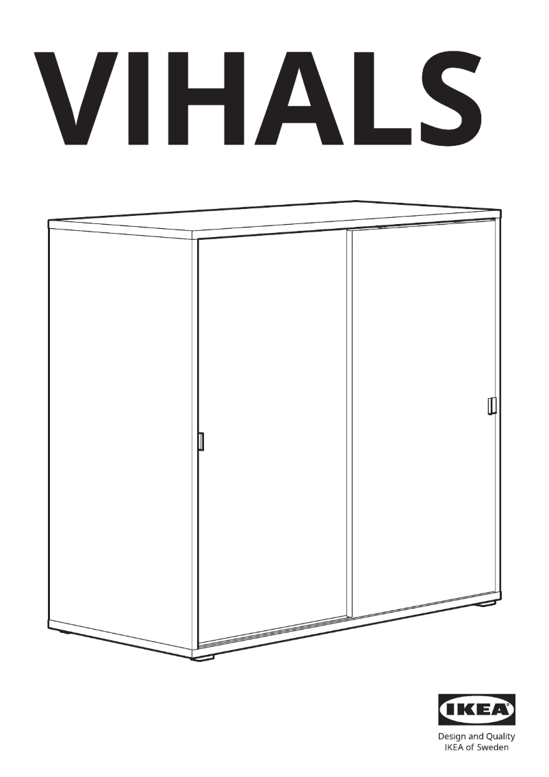 Página 1 del manual Manual de usuario Ikea VIHALS 204.832.62