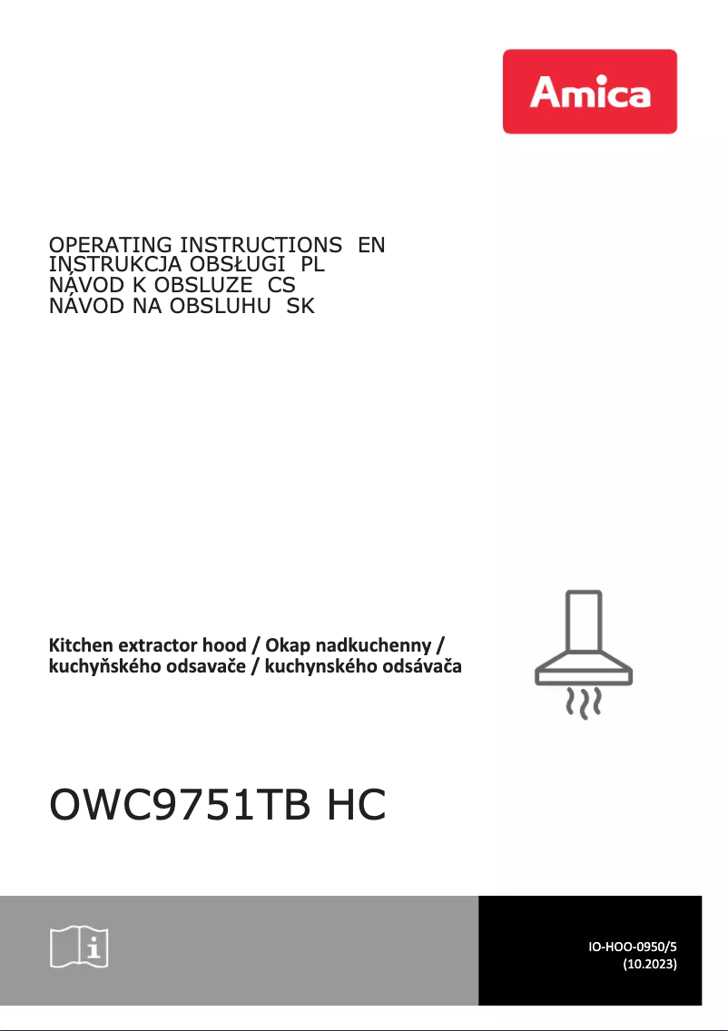 Imagen de la primera página del manual del dispositivo OWC9751TB HC