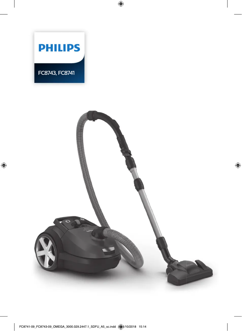 Página 1 del manual Manual de usuario Philips Performer Silent FC8743