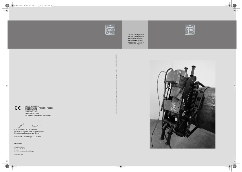 Imagen de la primera página del manual del dispositivo RDG 1500 B