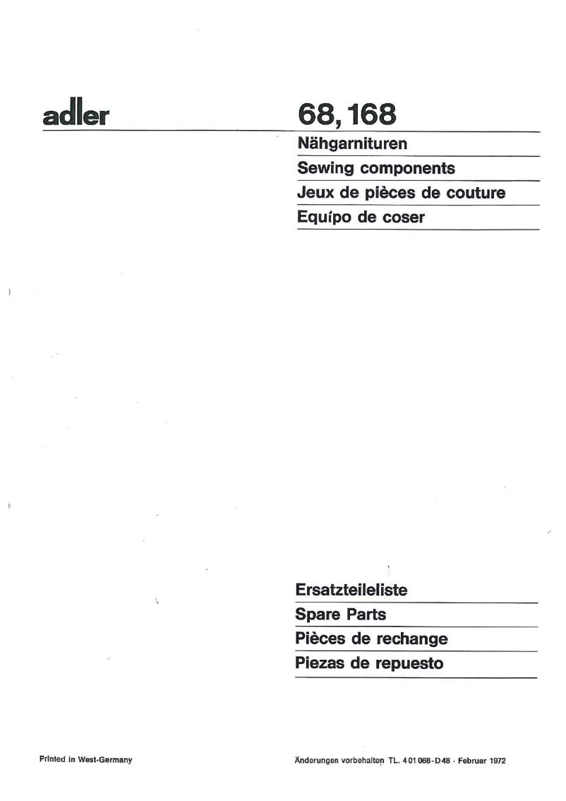 Imagen de la primera página del manual del dispositivo 68