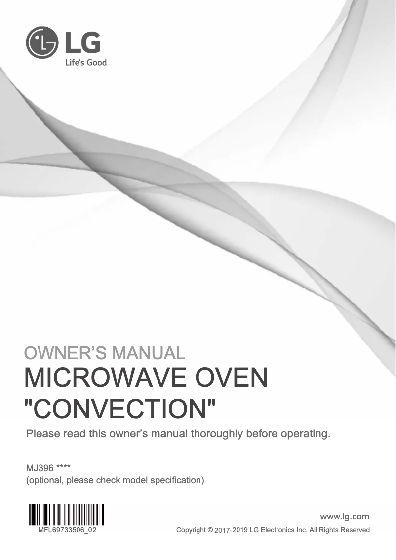 Imagen de la primera página del manual del dispositivo MJ3965BIS