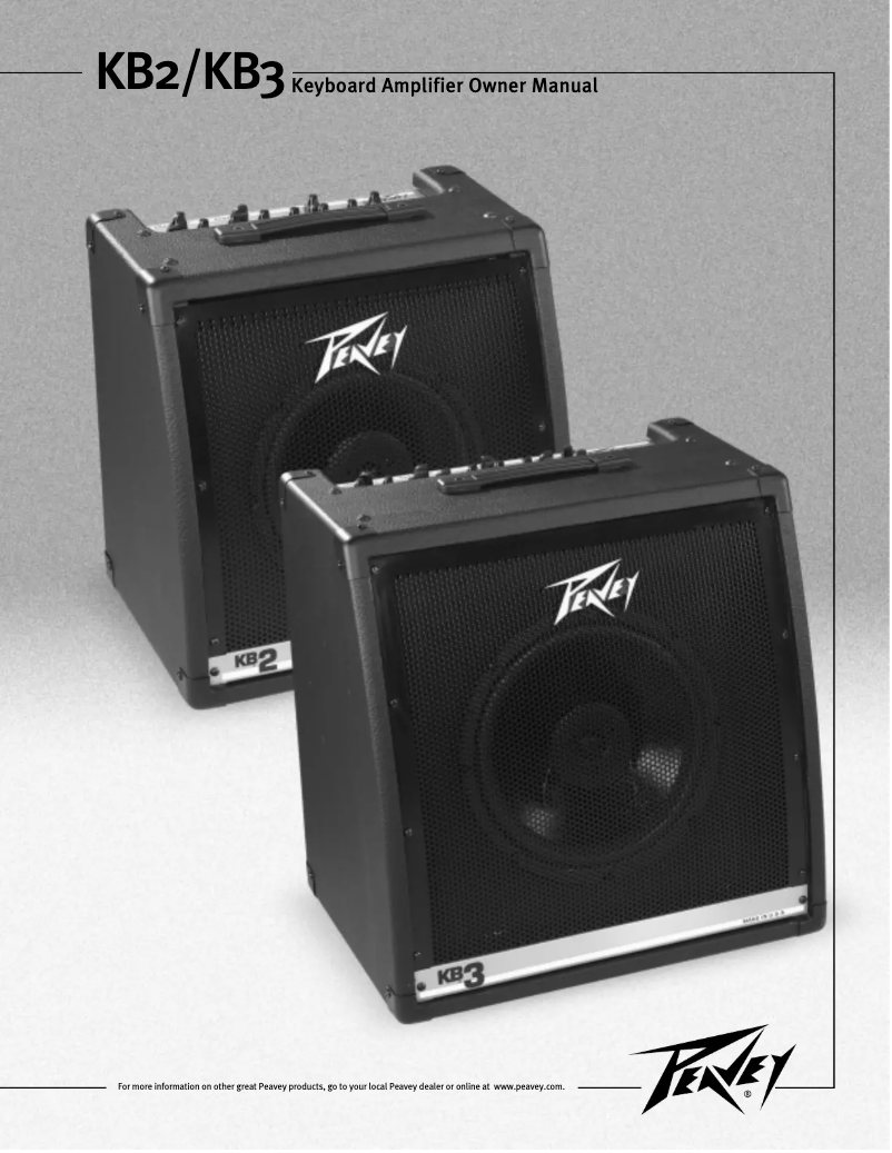 Imagen de la primera página del manual del dispositivo KB3