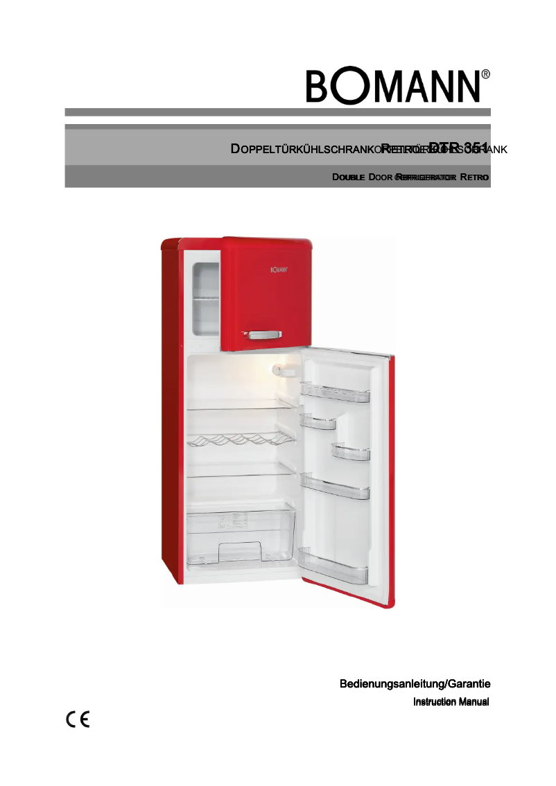 Imagen de la primera página del manual del dispositivo DTR 351