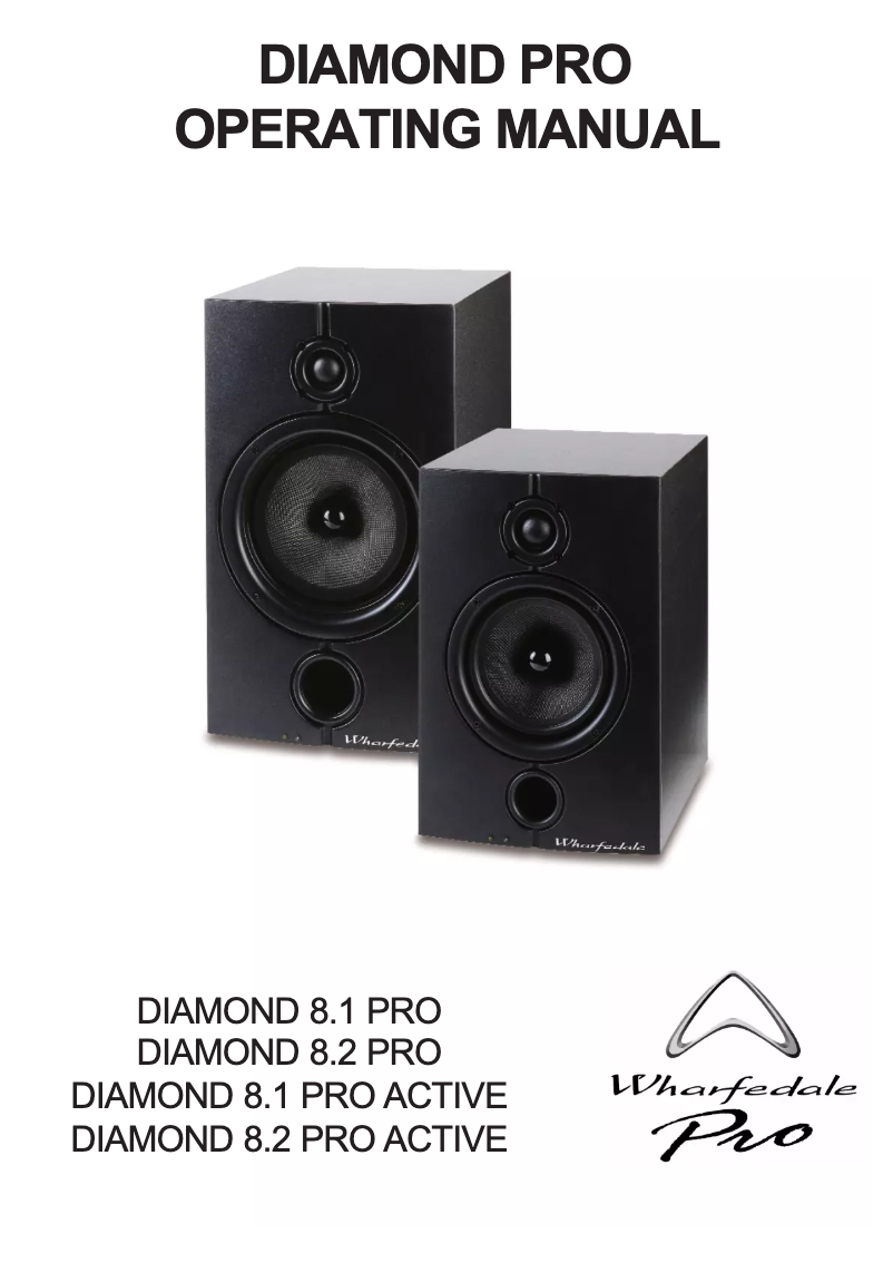 Imagen de la primera página del manual del dispositivo Diamond 8.2 Pro