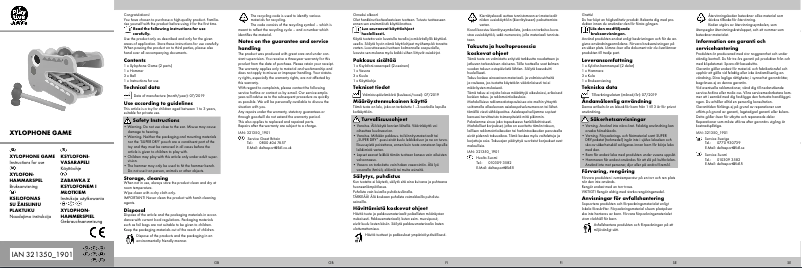 Página 1 del manual Manual de usuario Playtive IAN 321350