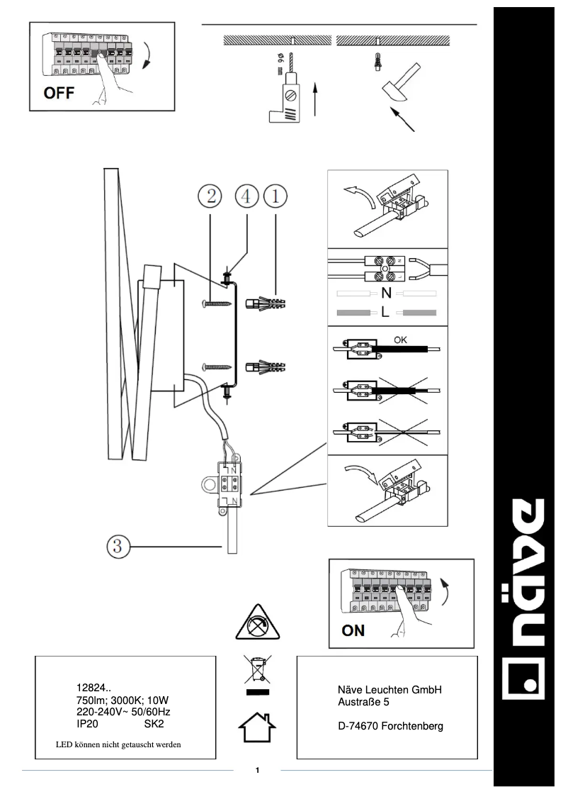 Imagen de la primera página del manual del dispositivo Loop Line