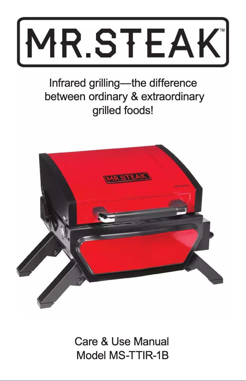 Imagen de la primera página del manual del dispositivo MS-TTIR-1B