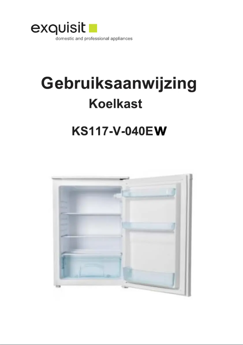 Imagen de la primera página del manual del dispositivo KS117-V-040E