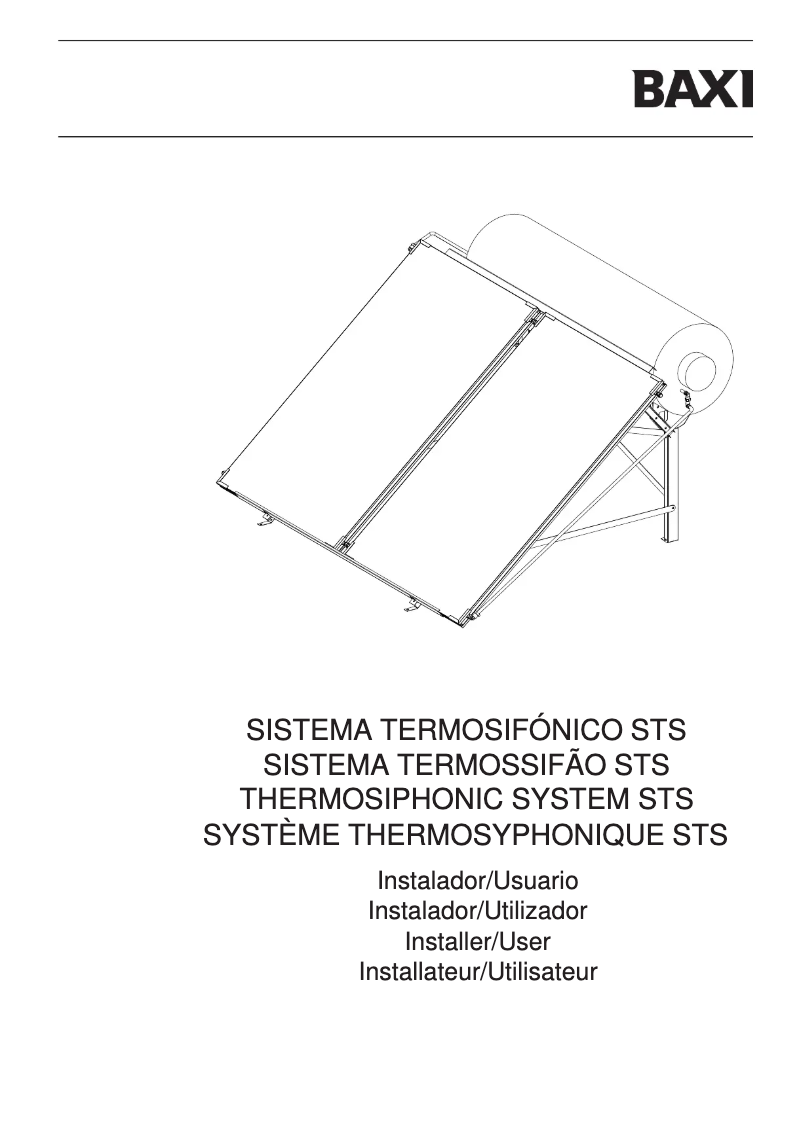 Imagen de la primera página del manual del dispositivo STS 200 2.5 LP