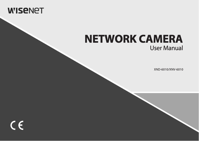 Imagen de la primera página del manual del dispositivo XNV-6010