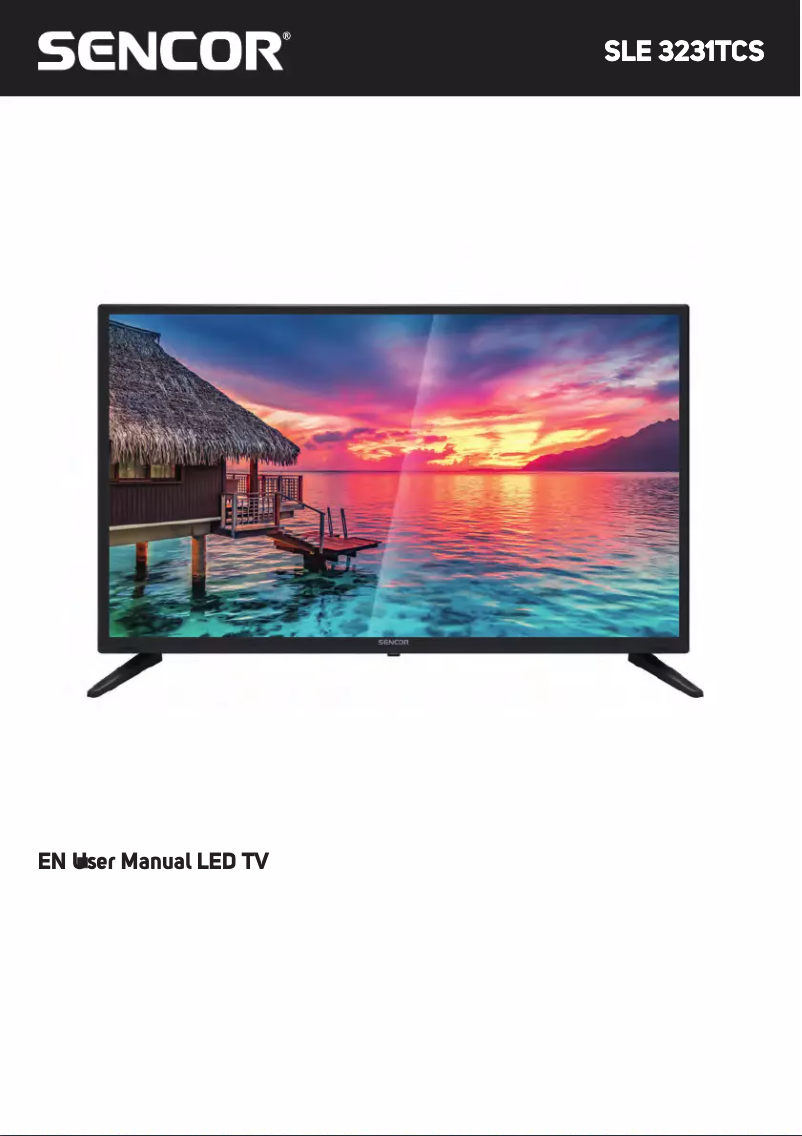 Imagen de la primera página del manual del dispositivo SLE 3231TCS