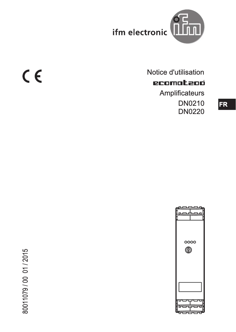 Imagen de la primera página del manual del dispositivo DN0220