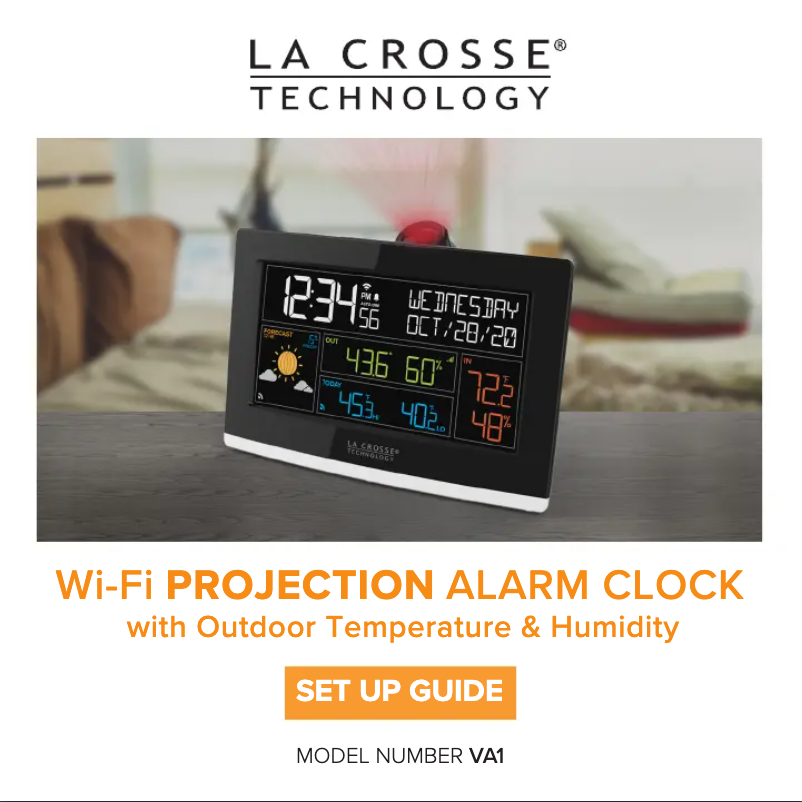 Página 1 del manual Manual de usuario La Crosse Technology VA1