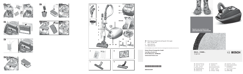 Imagen de la primera página del manual del dispositivo BGL8330T