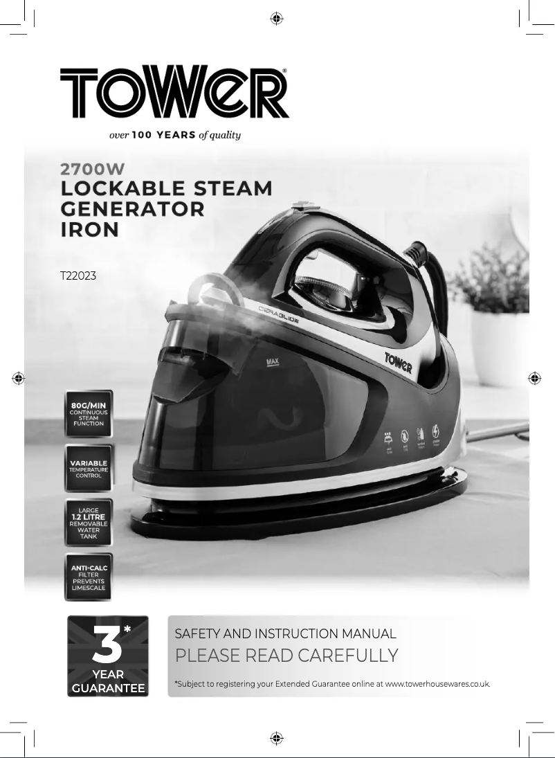 Página 1 del manual Manual de usuario Tower T22023GLD