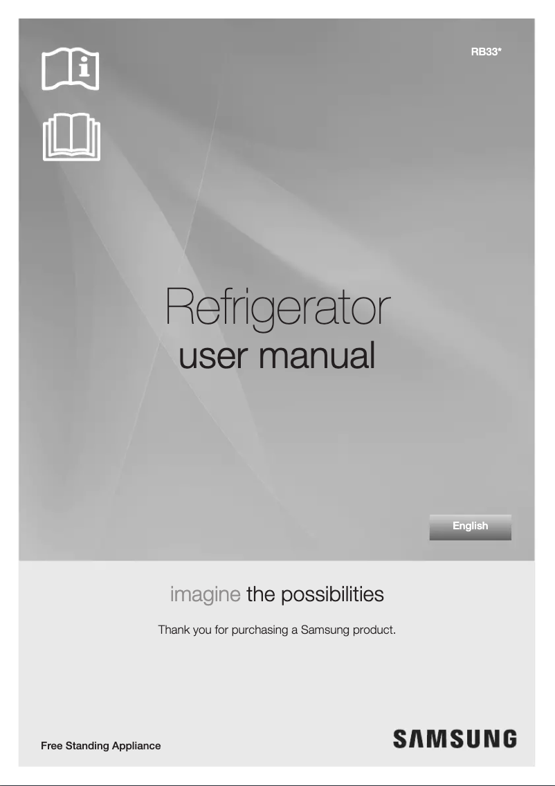 Imagen de la primera página del manual del dispositivo RB33T307026