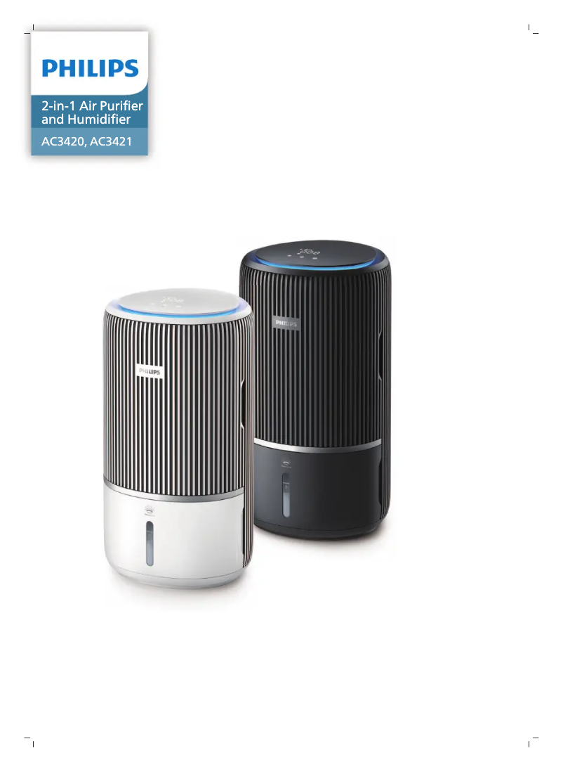 Página 1 del manual Manual de usuario Philips AC3421