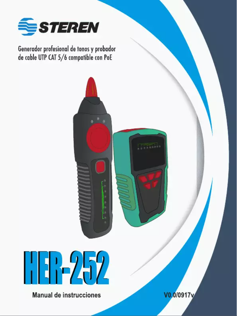 Página 1 del manual Manual de usuario Steren HER-252