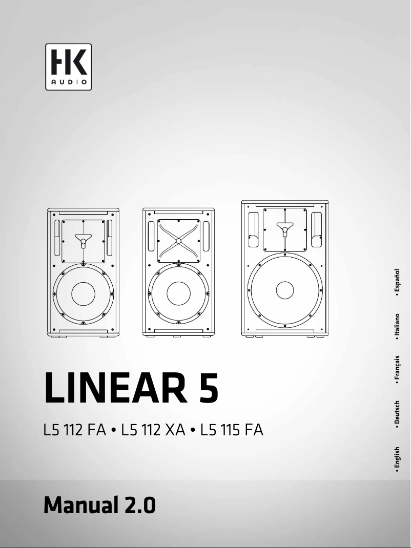 Página nº 1 - Manual de usuario HK Audio Linear 5 L5 112 XA