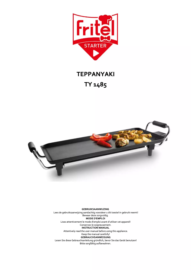 Página 1 del manual Manual de usuario Fritel TY 1485