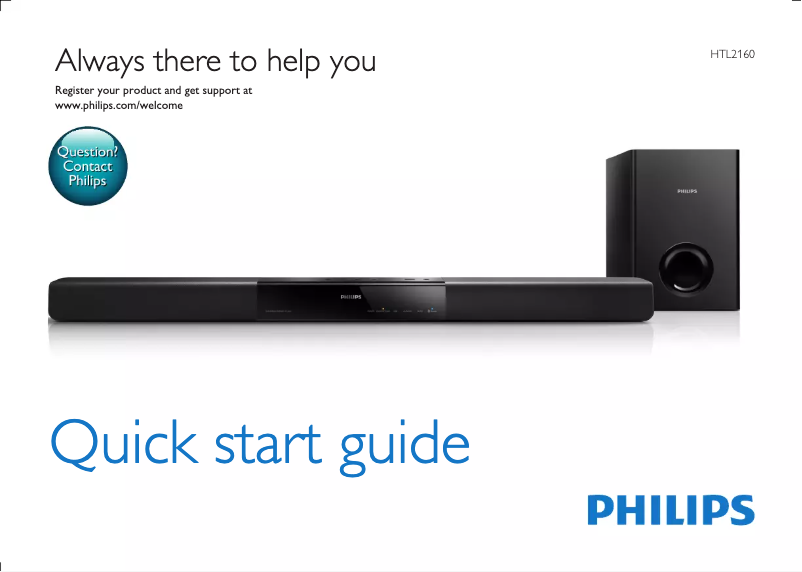 Imagen de la primera página del manual del dispositivo HTL2160G