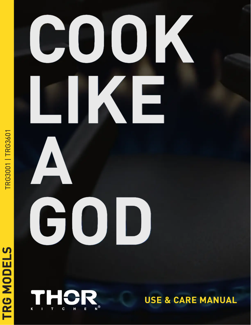 Imagen de la primera página del manual del dispositivo TRG3601