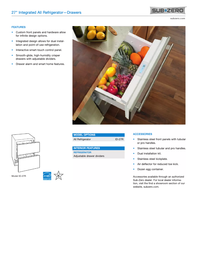 Imagen de la primera página del manual del dispositivo ID-27R