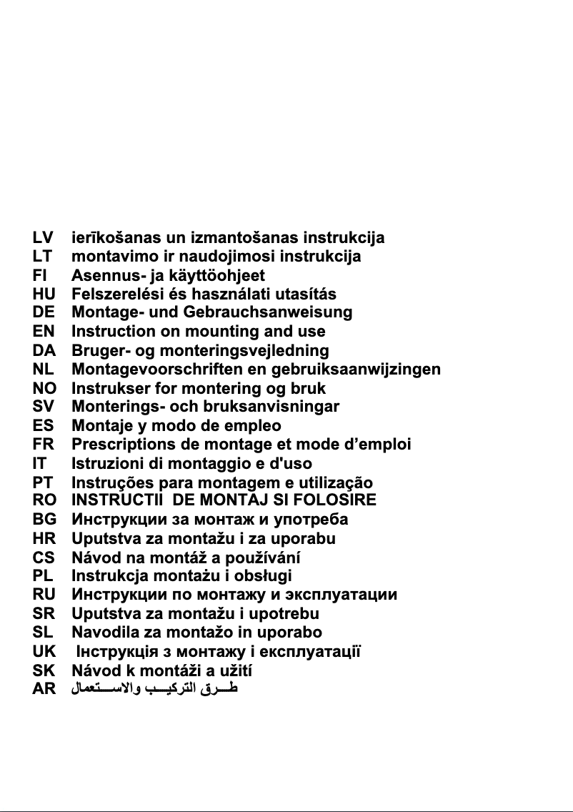 Página nº 1 - Manual de usuario Smeg KD61X
