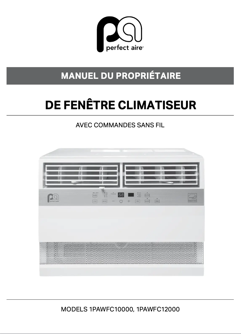 Imagen de la primera página del manual del dispositivo 1PAWFC12000